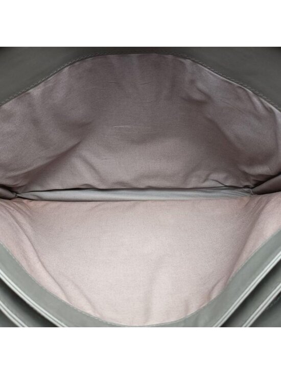 Bottega Veneta Intrecciato Gray Lambskin Handbag - Picture 9 of 16